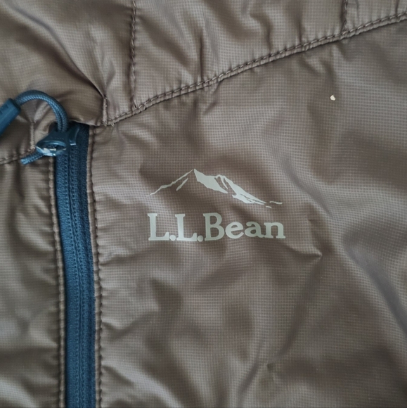 L.L. Bean Men's PrimaLoft Packaway Vest Graphite Size XL - Picture 3 of 10